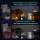 Camera de supraveghere profesionala WIFI Visoli™ QW25-ZOOM UHD 8MP, Lentila Dubla, 36X Zoom Optic, Vedere Nocturna 120M